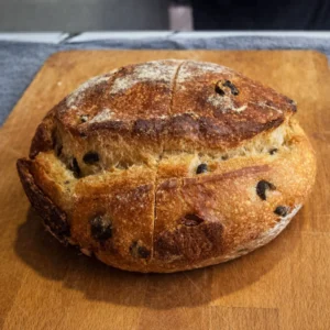 olive and parmesan boule